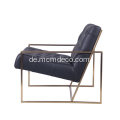 Modernes Wohnzimmer aus echtem Leder Lounge Chair